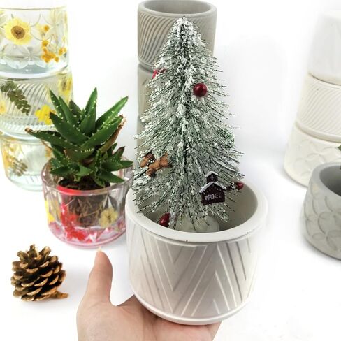 Round Vintage Pattern Concrete Flower Pot Silicone Mold Plaster Succulent Planter Vase Mold Candle Pen Holder Epoxy Resin Cement Clay Mould in Kuwait