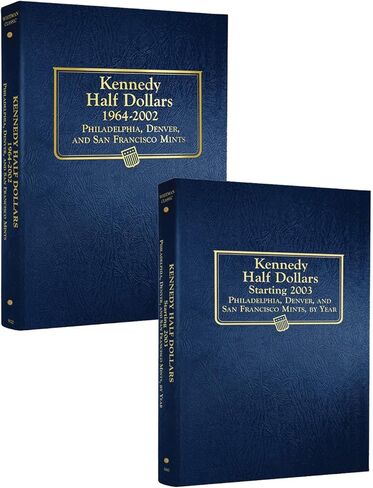 Whitman US Kennedy Half Dollar Coin Album Page 2019 - 2023 in Saudi Arabia