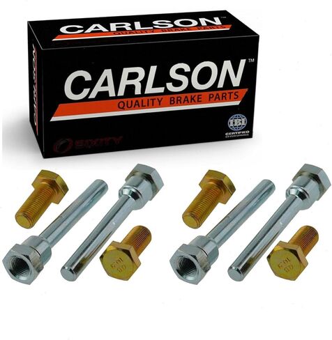 2 PC Carlson Front Brake Valiper دليل PIN متوافق مع شيفروليه سيلفرادو 1500 2005-2018 in Saudi Arabia