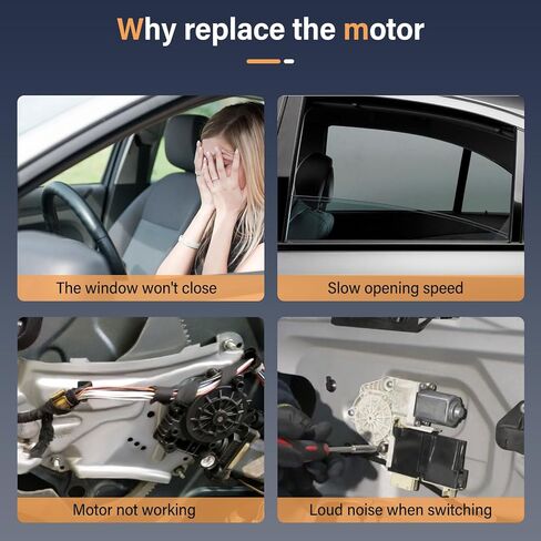 FINDAUTO 742-143 Front Left+Front Right+Rear Left+Rear Right Power Window Motor Compatible for 1991-1996 for Buick Commercial Chassis,1992-1999 for Buick LeSabre,1991-2005 for Buick Park Avenue in Kuwait