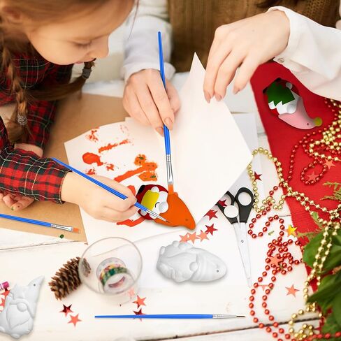 Suzile 24 Pcs Valentine's Day Ceramics to Paint Ceramic Painting Kit Valentine's Day Crafts Ready to Paint Ceramics Ornaments Crafts for Adults Party Favor in Saudi Arabia