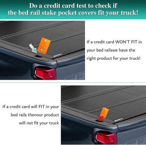 Bed Rail Stake Pocket Covers Compatible with Silverado/Sierra 2500/3500HD(2020-2023 2025) Silverado/Sierra 1500(2019-2025) Accessories Truck Caps Rear Holes Plugs Covers(2PS) in Saudi Arabia