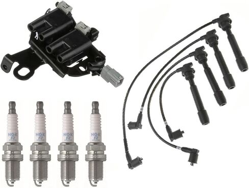 Ignition Coil Wires Spark Plugs & Filters For Kia Spectra 2.0L 2004-2009 in Kuwait