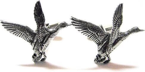 Kiola Designs Flying Mallard Duck Cufflinks in Saudi Arabia