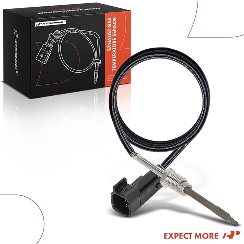 مستشعر درجة حرارة غاز العادم A-premium متوافق مع Ford F-150 2018-2020 ، F-250 F-350 F-450 F-550 Super Duty 2011-2016 ، Transit-150 Transit-250 Transit-350 2015-2019 ، Transit-350 HD 2015-2019 in Saudi Arabia