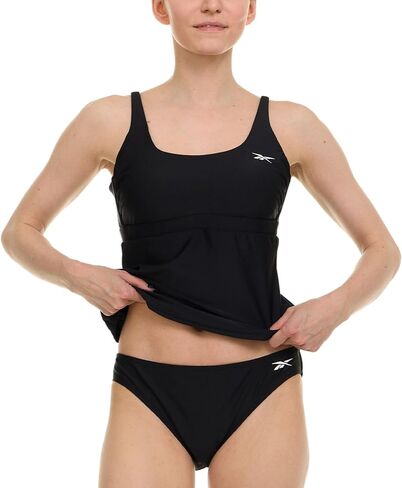 ريبوك Tankini Swimsuits للنساء 2025 ، وقطعة خزان السباحة أعلى وأسفل مجموعة ، ونسبة للسيدات الرياضية دلات الاستحمام in Kuwait