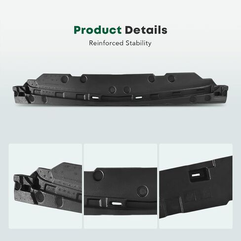 YHTAUTO Front Side Bumper Absorber Compatible with Chevrolet Traverse 2018 2019 2020 2021, with Towing Package, Black Bumper Face Bar Impact Energy Absorber in Saudi Arabia