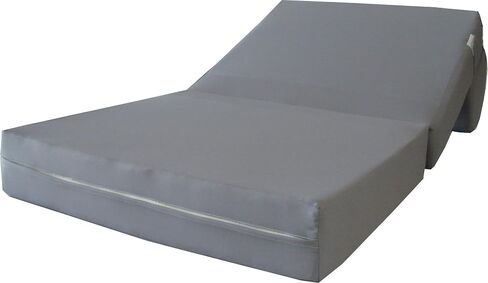 D&D Futon Furniture Replacement Cover for Chair Bed, Renew Covers (Grey, 70 x 36 x 6) in Kuwait