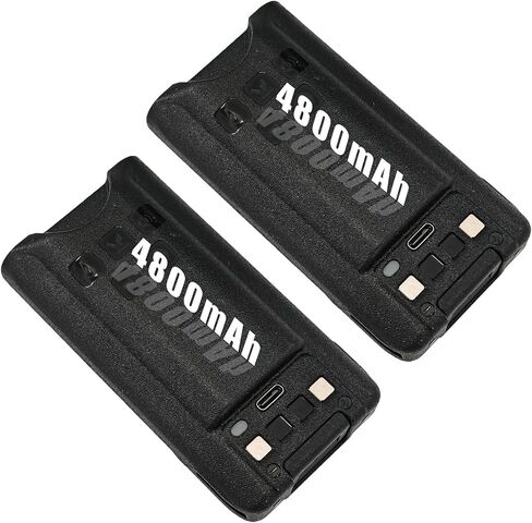 بطارية BAOFENG UV-9G شاحن USB-C تكبير سعة 4800 مللي أمبير في الساعة بطارية ليثيوم أيون BL-9 سميكة لملحقات UV-9R بالإضافة إلى ملحقات GMRS-9R BF-T57 بطارية جهاز الاتصال اللاسلكي للبالغين in Saudi Arabia