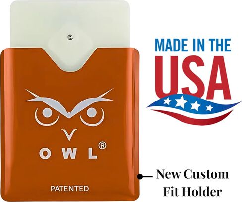 OWL The Only Flat Car Window Glass Breaker & Seatbelt Cutter Card Emergency Escape Rescue Hammer Safety Life Saving Crash Survival Kit 2-in-1 Tool - Made in USA (4 Pack Black) in Saudi Arabia