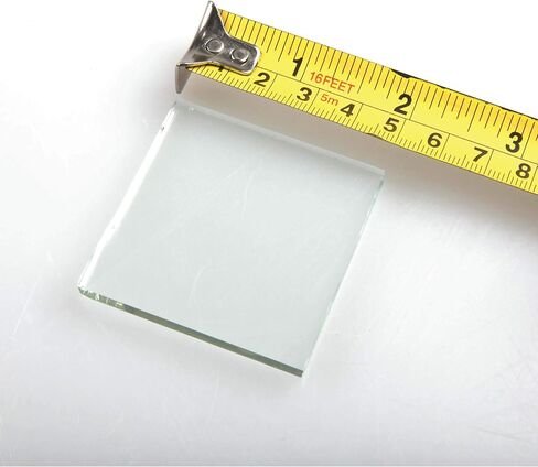 اختبار الزجاج لأداة هروب الكسارة الزجاجية ، ألواح سلسلة زجاجية علمية ، 2 "x2" x3/16 ، اختبار لمطرقة نافذة السيارة ، مطرقة السلامة ، أداة الهروب من السيارات (10) in Saudi Arabia