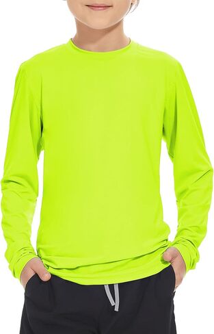 Boys Rash Guard Swim Shirt Long Sleeve UPF 50+ Sun Protection Shirt Toddler Quick Dry Rash Guard Swimming Shirt in Saudi Arabia
