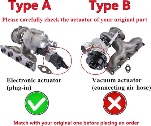 11657635804 Turbo Turbocharger w/Actuator Replacement for BMW 2012-2018 320i 328i 428i 528i X3 Z4 F30 N20 N26 2.0L 11657642469 AKWH in Saudi Arabia