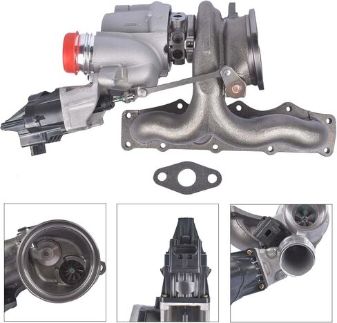 11657635804 Turbo Turbocharger w/Actuator Replacement for BMW 2012-2018 320i 328i 428i 528i X3 Z4 F30 N20 N26 2.0L 11657642469 AKWH in Saudi Arabia