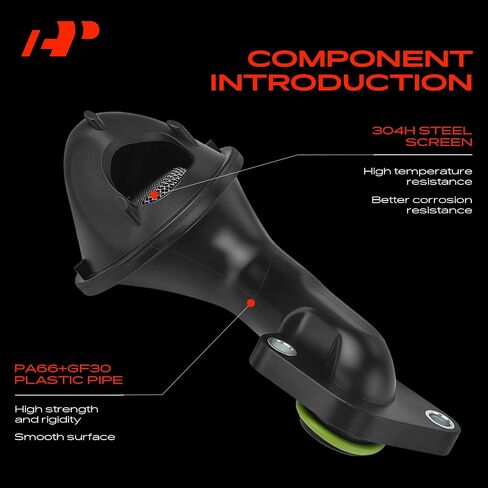 A-Premium Oil Pump Pickup Tube with Screen for 1.8L 2.0L - Compatible with Volkswagen Passat, Golf, Tiguan, Beetle, GTI, Arteon, Golf R & Audi Q3, TT, A1, A3 Quattro, Q3 Quattro, S3 & Seat Leon in Saudi Arabia