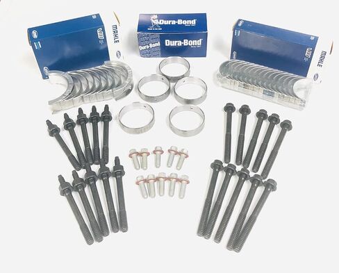 Rod & Main & Cam Bearings Plus Main Bolts kit Compatible with 1999-2003 Chevy 4.8L 5.3L 5.7L 6.0L LS Series in Saudi Arabia