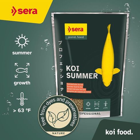 sera 7018 KOI Professional Summer 15.4 lb 7 kg Pet Food, One Size in Saudi Arabia