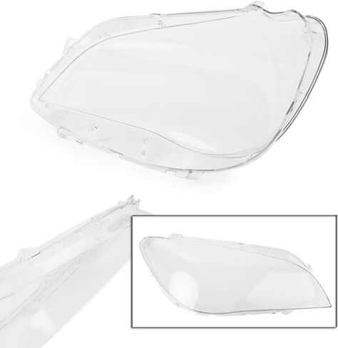 Cnardg24 Right Side Transparent Front Headlight Headlamp Clear Lens Cover PC Shell Lamp Cap Replacement for BMW 7series F02 F01 2009 2010 2011 2012 2013 2014 2015, Side in Saudi Arabia