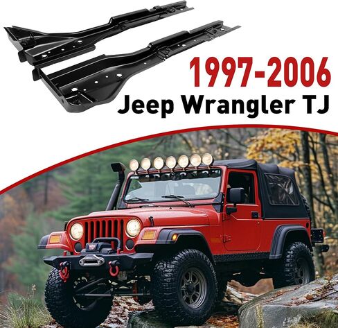 HECASA Floor Supports Compatible with 1997-2006 Jeep Wrangler TJ Full Body Mounts Torque Boxes in Saudi Arabia