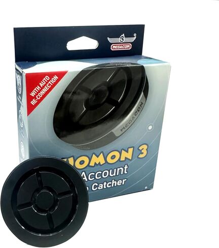 Megacom DuoMon3 1P/2P Auto Catcher Compatible with Poke mon Go Plus, Rechargeable Pocket Auto Collecting Device with Adjustable Lights, Sound Notifications and One Touch Reconnect - Standard Version in Saudi Arabia