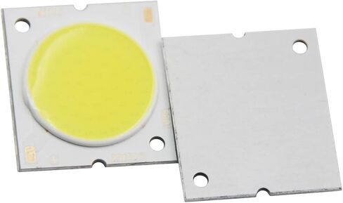 10pcs 25mm 22.5mm 20mm Round Cob Strip Square Square Flip High Lumen Light Source Module 10W 15W 20W 30W COB LAMP (6400K ، NO_10W 10pcs) in Kuwait