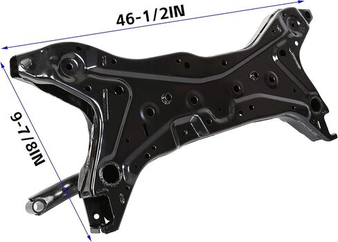 Hecasa Front K-Frame Subframe Crossmember متوافق مع 2007-2012 Dodge Caliber 2007-2017 Jeep Compass 2007-2017 استبدال Jeep Patriot لـ 68211659AA التعليق الأمامي المهد in Saudi Arabia
