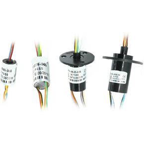 1pc طاقة الرياح الصغيرة حلقة قسيمة ديا. 6.5mm 7.9mm 12.5mm 22mm مع 1A/1.5A/2A Current 6 8 12 18 24 Channels Rotary Union Joint (7.9mm 6ch 1a) in Kuwait