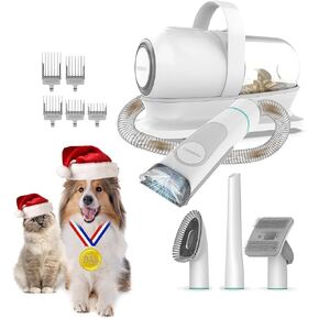 Neakasa P2 Pro Dog Grooming Kit, Pet Grooming Vacuum Suction 99% Hair, Professional Grooming Clippers with 5 Proven Grooming Tools, 2L Large-capacity Easy Empty Dustbin for Dogs Cats and Other Animals in Saudi Arabia