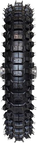 RedCap 14" Rear Tire Rim 90/100-14 Wheel Assembly with 12mm Axle Hub Brake Rotor & Sprocket Compatible 125cc 140cc 150cc 160cc Dirt Pit Bikes KLX65 Apollo Kayo SSR CRF70 TTR110 in Saudi Arabia