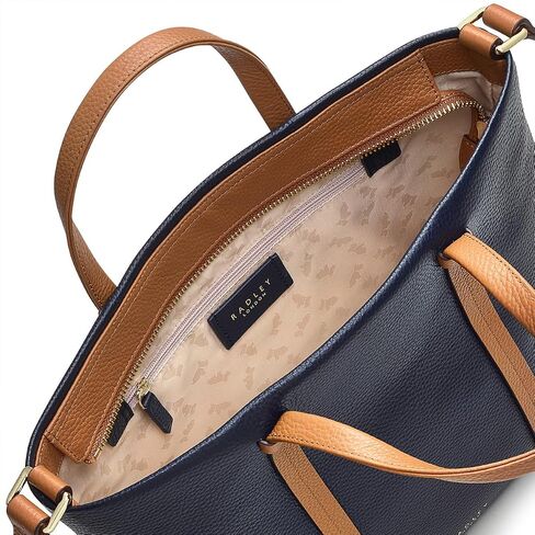 Radley London Farringdon النسائية المتوسطة الجلدية حقيبة يد Ziptop حقيبة يد in Saudi Arabia