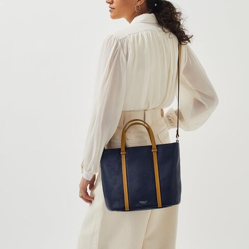 Radley London Farringdon النسائية المتوسطة الجلدية حقيبة يد Ziptop حقيبة يد in Saudi Arabia