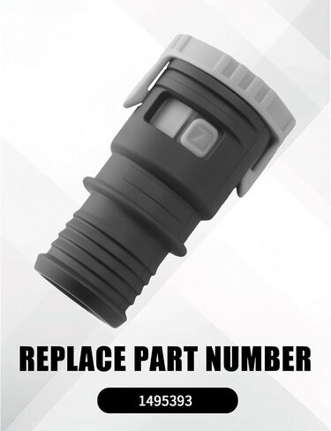 2PCS Heater Hose Connector Fit For Ford Focus 2L 2012-2016,Escape Kuga 2.0L 2013-2016,EcoBoost 2013-2016,C-Max MK2 Replace 1495393 in Saudi Arabia