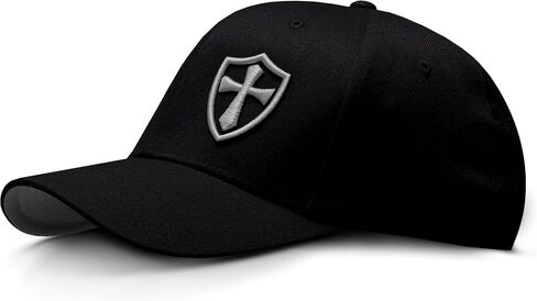 Dion Wear Crusader Baseball Cap for Men ، Mid Profile Stretch Fitted in Saudi Arabia