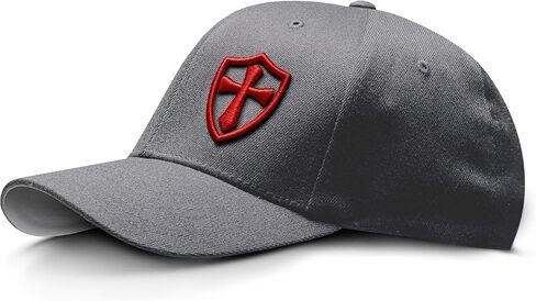 Dion Wear Crusader Baseball Cap for Men, Mid Profile Stretch Fitted in Saudi Arabia