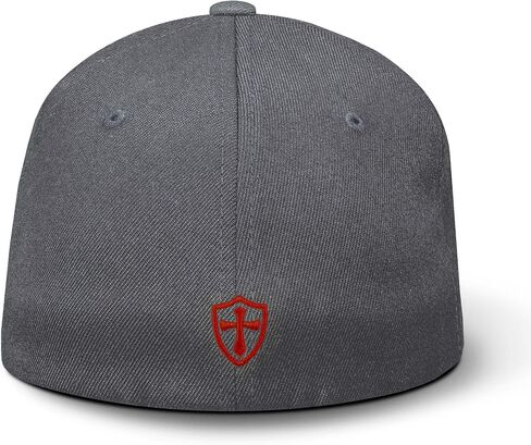 Dion Wear Crusader Baseball Cap for Men, Mid Profile Stretch Fitted in Saudi Arabia