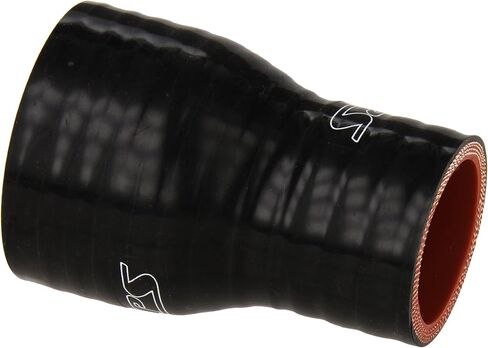 HPS HTSR-125-175-BLK سيليكون عالية درجة الحرارة 4-ply مخفضة مخفض خرطوم ، 100 رطل/بوصة مربعة الضغط ، 3 "الطول ، 1-1/4"> 1-3/4 "معرف ، أسود in Kuwait