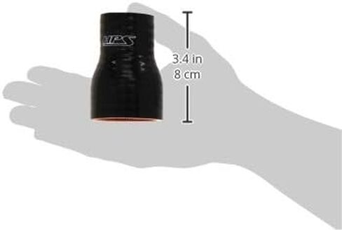 HPS HTSR-125-175-BLK سيليكون عالية درجة الحرارة 4-ply مخفضة مخفض خرطوم ، 100 رطل/بوصة مربعة الضغط ، 3 "الطول ، 1-1/4"> 1-3/4 "معرف ، أسود in Kuwait
