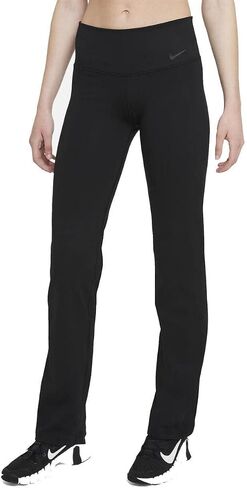 بنطال التدريب للنساء من نايكي Dri-Fit Power DM1191-010 (أسود/أسود)، مقاس M in Saudi Arabia