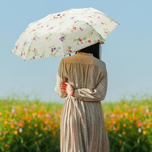 UPF 50+ UV المظلات لحماية أشعة الشمس المدمجة السفر قابلة للطي مظلة الأشعة فوق البنفسجية للأشعة فوق البنفسجية مفتوحة in Saudi Arabia