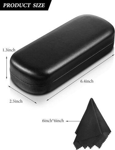 Frienda Hard Shell Glasses Case Portable Hard Eyeglasses Case Pocket Size for Sunglasses for Men Women Student in Saudi Arabia