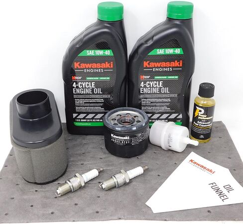 Kawasaki 99969-6543 10W-40 Maintenance Kit for FR651V FR691V FR730V All FS with Fuel Treatment in Saudi Arabia