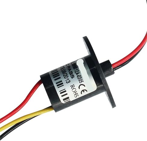 Wind Power Slip Ring 2/3/4 Channel 5ARotate Dining Table Slipring Electric Collector Rings OD 12.5mm(3CH 5A X 12.5mm) in Saudi Arabia
