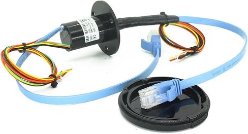 RJ45 Ethernet Connector 1 القناة 1000BASET 6 دوائر 2A+2 دوائر 5A حلقة زلة Ethernet مع OD 22 مم (بدون شفة) in Kuwait