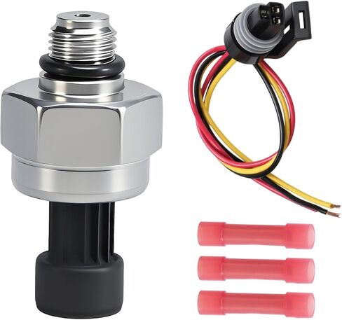 7.3L Diesel Injection Control Pressure Sensor with Harness, ICP Sensor Assembly Compatible with Ford Excursion F350 F450 F550 E350 E450 E550 7.3L Powerstroke Diesel Replace#: F6TZ-9F838-A in Saudi Arabia