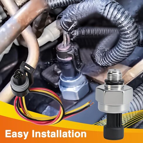 7.3L Diesel Injection Control Pressure Sensor with Harness, ICP Sensor Assembly Compatible with Ford Excursion F350 F450 F550 E350 E450 E550 7.3L Powerstroke Diesel Replace#: F6TZ-9F838-A in Saudi Arabia