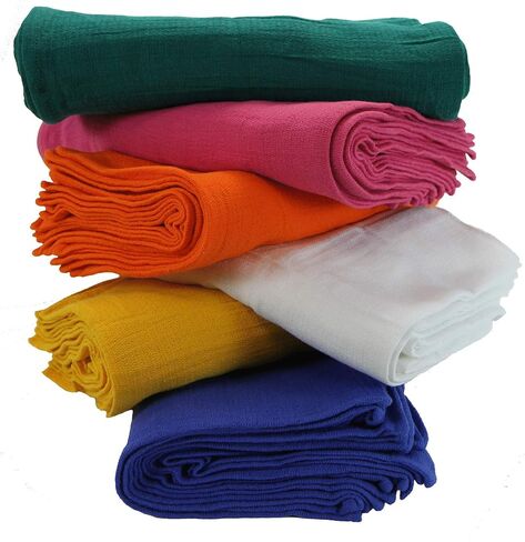 Arkwright Surgical Huck Towels - (Bulk Case of 120) Lint Free & Highly Absorbent Pre-Treated Cotton Cleaning Cloths, Perfect for Medical, Auto Detailing, Window, and Shop, 16 x 26 in, Yellow in Saudi Arabia