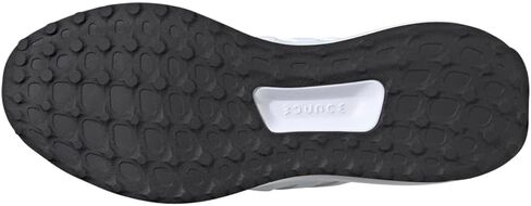 adidas Men's UBounce DNA Sneaker, White/White/Black, 8.5 in Saudi Arabia