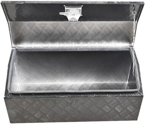 30" x13"x 13" Black Aluminum Tool Box Truck for RV Trailer Storage w/Lock in Saudi Arabia