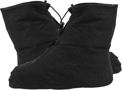 TOYANDONA Waterproof Shoe Cover Black Shoe Covers Rainproof Shoe Mud Covers Rain Shoes Cover Men Riding Overshoes in Saudi Arabia