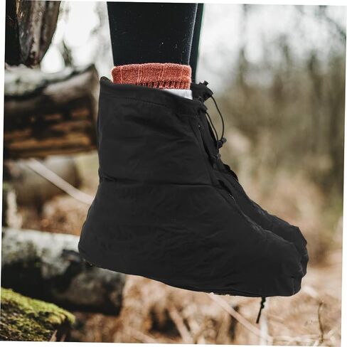 TOYANDONA Waterproof Shoe Cover Black Shoe Covers Rainproof Shoe Mud Covers Rain Shoes Cover Men Riding Overshoes in Saudi Arabia